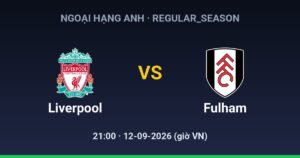 Liverpool FC vs Fulham FC